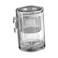 thumbnail image 1 of Incubadora de incubadora, tanque, caja de cría de acuario, tanque resistente, evita que se escapen los alevines, caja de aislamiento de peces, 1 of 9