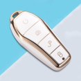 thumbnail image 2 of Langgg Housse de Protection pour Clé Auto Byd Atto 3 Remplacement Haute Qualité Blanc, 2 of 9