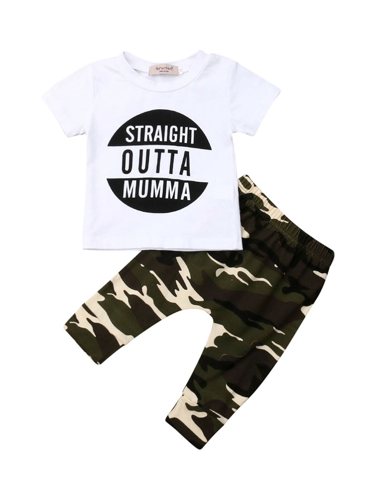 baby boy camo pants
