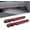red, variant on Leather Car Seat Gap Filler Universal for Car Truck SUV to Block The Gap Between Seat and Console Stop Things from Dropping 2 Sets Black
