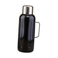 thumbnail image 2 of Botella de agua térmica, taza de café, grande, portátil, aislada, a prueba de fugas para té, café, agua caliente, vaso de café para deportes al aire 1000 ml, 2 of 8