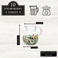 thumbnail image 5 of 10 Strawberry Street San Lucas Pitcher Handblown Mexican Glass, 5 of 5