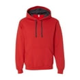 thumbnail image 2 of Fruit of the Loom - Sofspun Hooded Sweatshirt - SF76R - Fiery Red - Size: S, 2 of 3