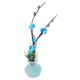 thumbnail image 5 of unbranded Adorno De Flor Artificial Azul Para Embellecer Platos Y Bandejas De Sushi, 5 of 8