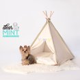 thumbnail image 2 of Handmade pet tent (natural), 2 of 5