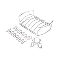 thumbnail image 3 of Mesa acoplable Ninja XSKUSSDTBL Woodfire con soporte universal, 3 of 3