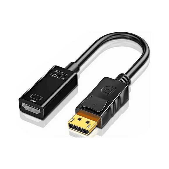 Adaptador Displayport Bloosom  A Hdmi, Dp A Hdmi (macho A Hembra) 4k Negro