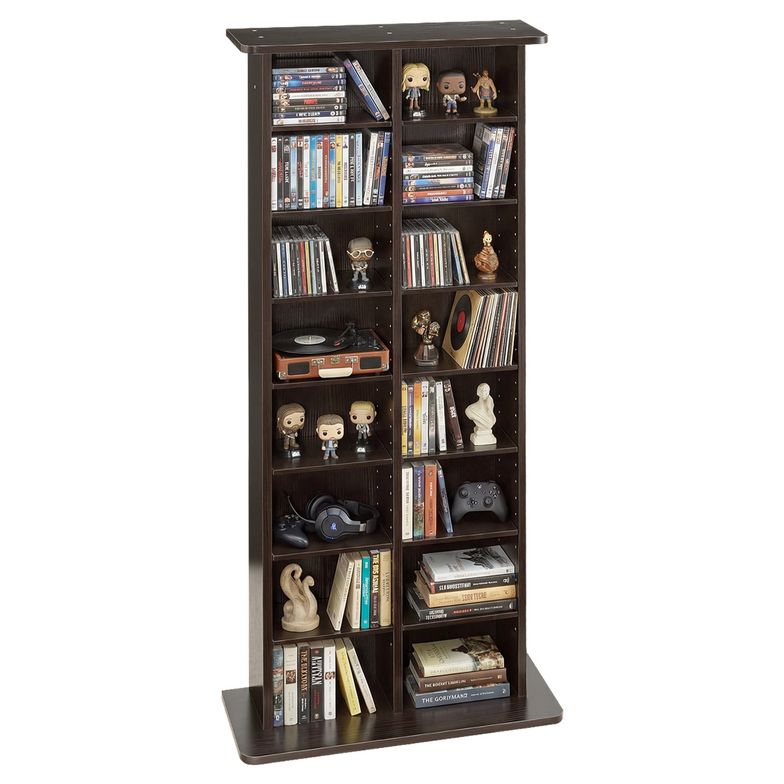 Bellagio-Italia High-Quality Leather CD/DVD Storage Binder, 64