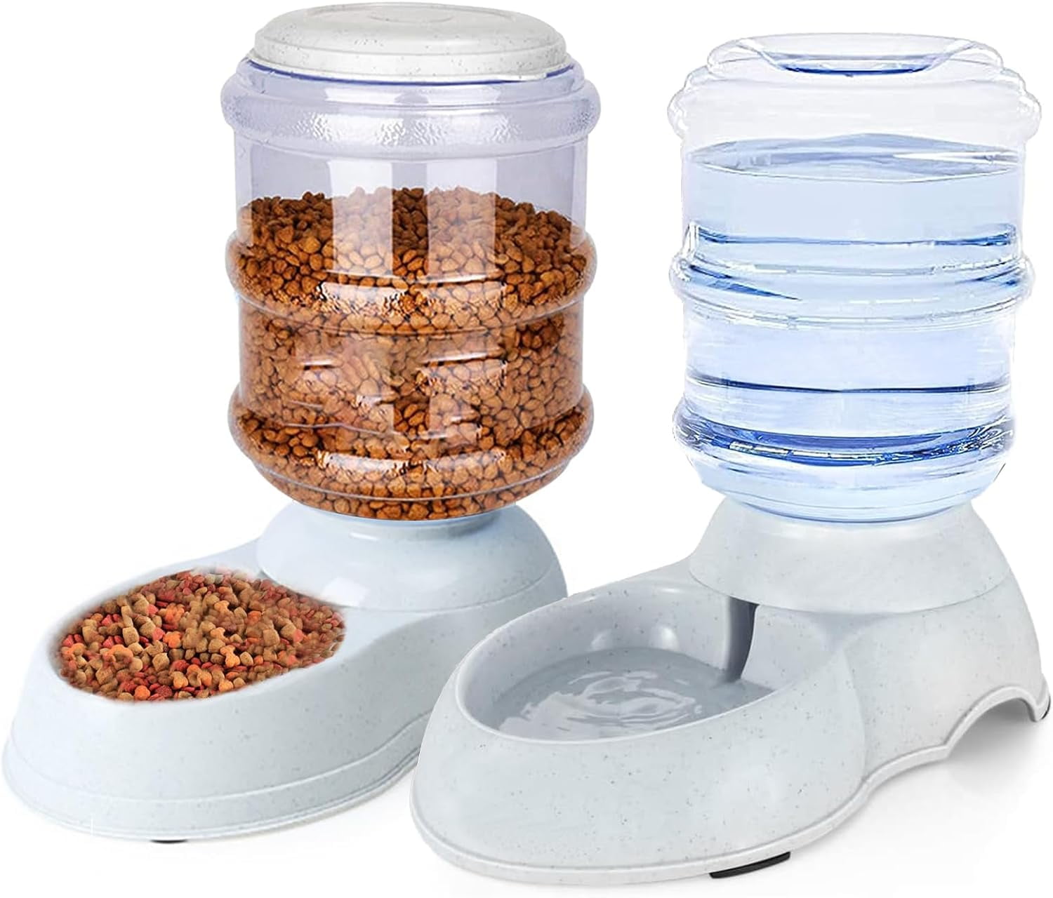 Pet Water Dispenser Station for Large Dogs and Cats,3 Gallon/11L Gravity Automatic Feeder, Cat Dog Water Fountain, Dog Water Bowl Dispenser,Large Breed Dog Drinking Fountain