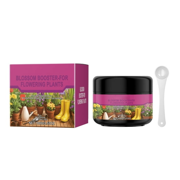 Flower Enhancement Powder, A For Plant Nutrition, Nitrogen, Phosphorus And Potassium Nutrients, And A Fruit And Flower Enhancer