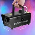 Donner Halloween Fog Machines 500W with Controllable RGB LED Lights, DJ