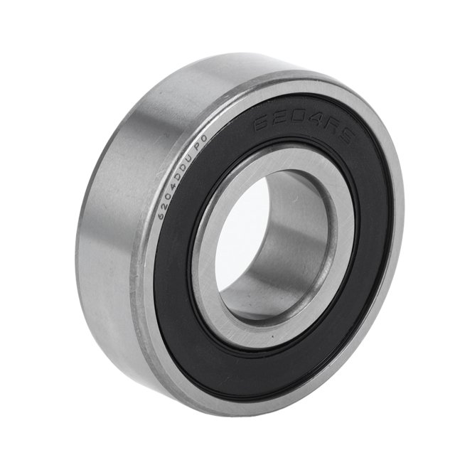 Rodamientos de bolas de ranura profunda Unique Bargains 6204DDU 20x47x14mm 1 Pc Rodamientos lubricados para ruedas de scooter y patineta