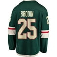 thumbnail image 2 of Jonas Brodin Minnesota Wild NHL Fanatics Breakaway Home Jersey, X-Large, 2 of 2