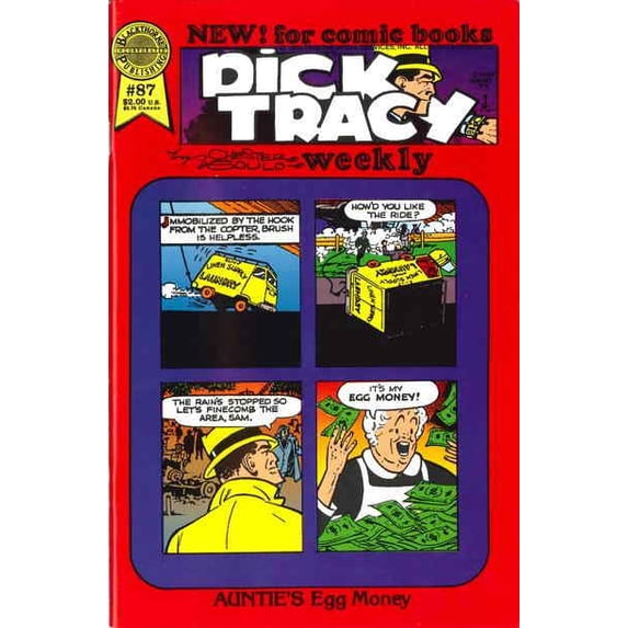Dick Tracy Weekly #87 VF ; Blackthorne Comic Book