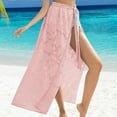 thumbnail image 2 of Nochalofo Scarf for Women Sarong for Long Chiffon Swimsuit Coverup Tie Sarong Floral Bathing Suit Cover Up Skirt Pinkxl, 2 of 5
