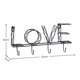 thumbnail image 4 of Gancho de letra de amor, decoración para dormitorio, accesorios, llavero, perchero de pared, perchero para ama de llaves en perchero de pared, 4 of 5