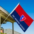 thumbnail image 3 of Army 38th Infantry division Flag 3x5Feet Military Banner with 2 Brass Grommets, 3 of 4