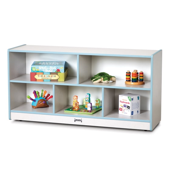 Toddler Single Mobile Storage Unit - Coastal Blue