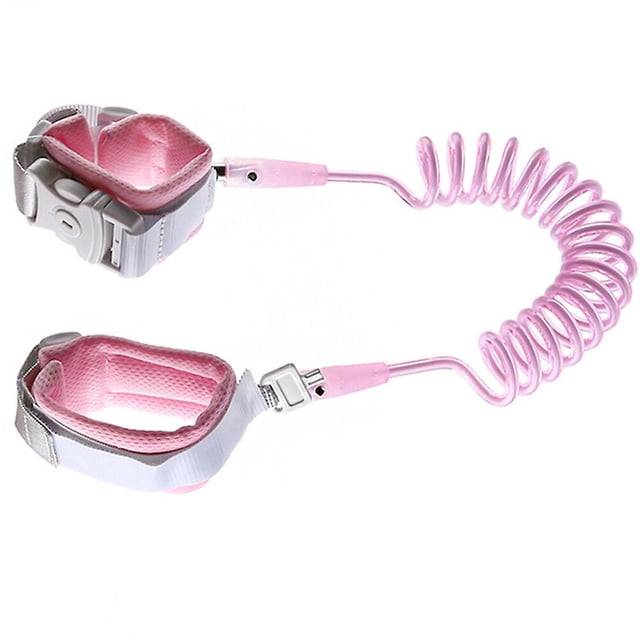 2 .5m Toddler Safety Harnesses Leashes Anti Lost Walking Harness Safety Wrist Link Kids Elastic Throw Ring Wrist Link Bracelet