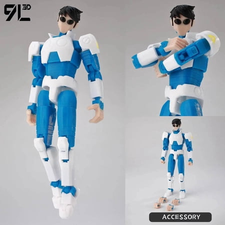 9L3D Invincible Slayer Daryl Dixon Lucky13 Action Figure Dummy13 Multi-Jointed Collectible Model Toys Titan13 Birthday Gifts T13
