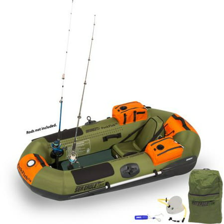 Sea Eagle PackFish7 Inflatable Fishing Boat Pro Fishing
