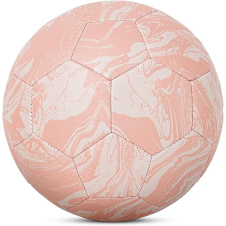 Kuangmi Pink Machine-Stitched Football – Training and Entertainment Ball