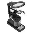 thumbnail image 4 of Estación de soldadura con lupa, soporte de lupa con luz LED, USB para reparación, 4 of 8