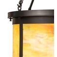 thumbnail image 3 of Meyda Tiffany 188137 Arts And Crafts 4 Light 20" Wide Semi-Flush Drum Ceiling Fixture -, 3 of 7