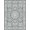 Blue, Pattern 14, variant on ODIKA 8'x10' Washable Area Rug Entryway Distressed Vine Motif Traditional Door Orientalisch for King Size Bedroom Under Bed, Master Suite, Non-Shedding, Easy Care