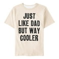 thumbnail image 3 of XIYNBAOK Girls Short Sleeve Tshirts Letter Print Fashion Tee Top for Kids Classic Crew Neck Basic T Shirts Teens Daily Going Out Preppy Clothes, 3 of 10