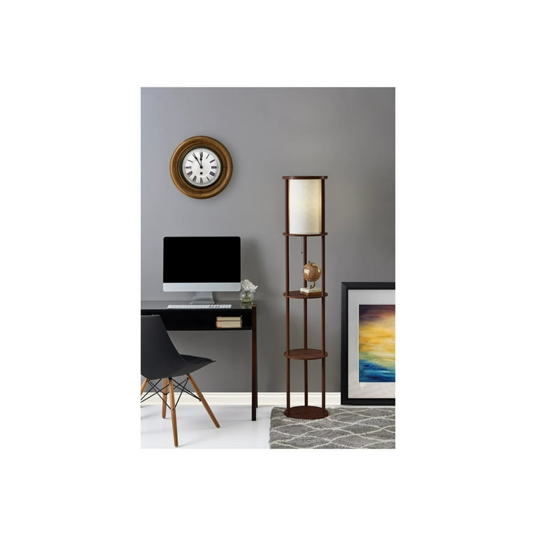 Stewart shelf floor lamp deals