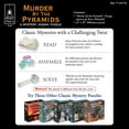 thumbnail image 3 of Murder Mystery Party, Classic Mystery Jigsaw Puzzle, Murder by the Pyramids, 1,000 Piece Jigsaw Puzzle, 3 of 6
