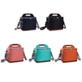 thumbnail image 5 of Premium Insulated Cooler Bag With Bottle Opener - Compact Oxford Cloth Lunch Tote For Picnic Beach Camping Travel, 11.8x10.2x8.3 Inches, Removable Shoulder Strap, 5 of 10