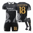 thumbnail image 1 of Real Madrid Football Shirt 23-24 Dragon Pattern Version Kids and Adults Set Sports Team Shirt NO.18 TCHOUAMENI 16 NO.18 TCHOUAMENI NO.18 TCHOUAMENI, 1 of 5