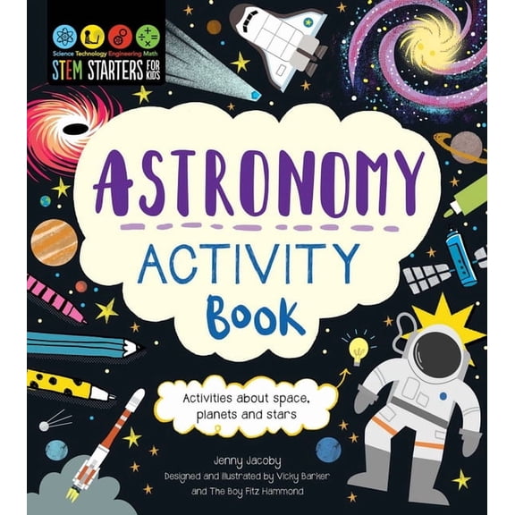 Stem Starters for Kids Astronomy Activity Book (Paperback)