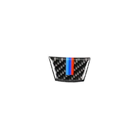 Car Steering Wheel Stickers Carbon Fiber Cover Trim Frame Interior Decoration for BMW 3 Series E90 E92 E93 (Best Wheels For E92)