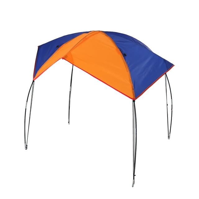 Outdoor Inflatable Rubber Boat Awning Boat Fishing Tent The Color Of The Edge Strip Is Random
