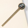thumbnail image 4 of Dalmatians Book Mark: Lace Bookmark in Antique Bronze - a Gift for Readers and Book Lovers, 4 of 5