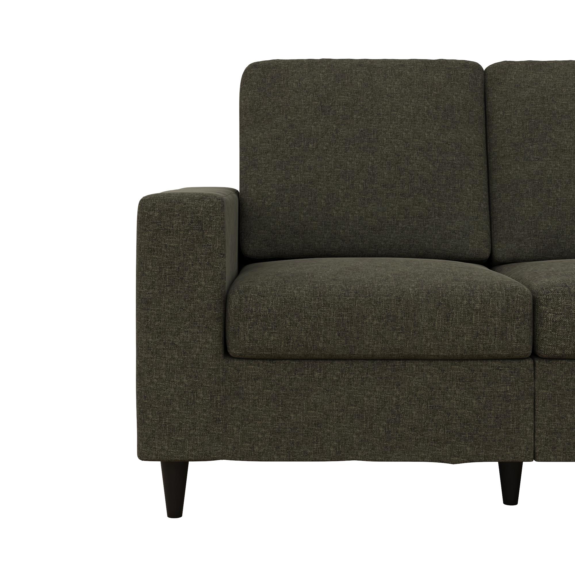 DHP Cooper Loveseat 2 Seater Sofa, Gray Linen - image 4 of 17