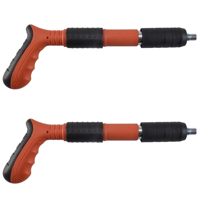 2X Mini Outil de Clouage Manuel Outils de Fixation Machine à Clouer à Air Cloueuse Réglable Ciment Cloueuse Murale pour Menuiserie