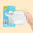 thumbnail image 2 of Great Value 10.5 Gallon Drawstring Trash Bag, Unscented, 40 Bags, 2 of 5