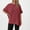 Red, variant on ZZwxWA Womens Tops Knitted Short Batwing Sleeve , Oversized Loose-Fit Shirt, Fall Summer Plus Size Tunic Sweater Women's Solid Color Tshirts