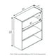 thumbnail image 3 of Librería Furinno Pasir de 3 niveles con estante abierto americano Furinno Decoración Hogar, 3 of 6