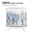 thumbnail image 4 of Bote de basura JUDRDO para baño con tapa, 12 L, tecnología de adsorción al vacío, 4 of 6