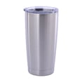 thumbnail image 1 of Vaso de 20 oz con tapa, vaso de viaje de acero inoxidable de doble pared con aislamiento al vacío, taza de café con aislamiento duradero, con revestimiento de polvo azul marino, taza térmica con tapa, 1 of 5