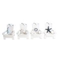 thumbnail image 4 of Minkissy 4Pcs Mini Chair Mediterranean Style Decorative Desktop Adornment Pine Synthetic Material 9.5x9.5x3.3In, 4 of 8