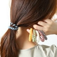 thumbnail image 5 of AURORA TRADE 6PCS Spiral Hair Ties, Coil Hair Ties, Phone Cord Hair Ties, Ponytail Hair Coils No Crease, 5 of 5
