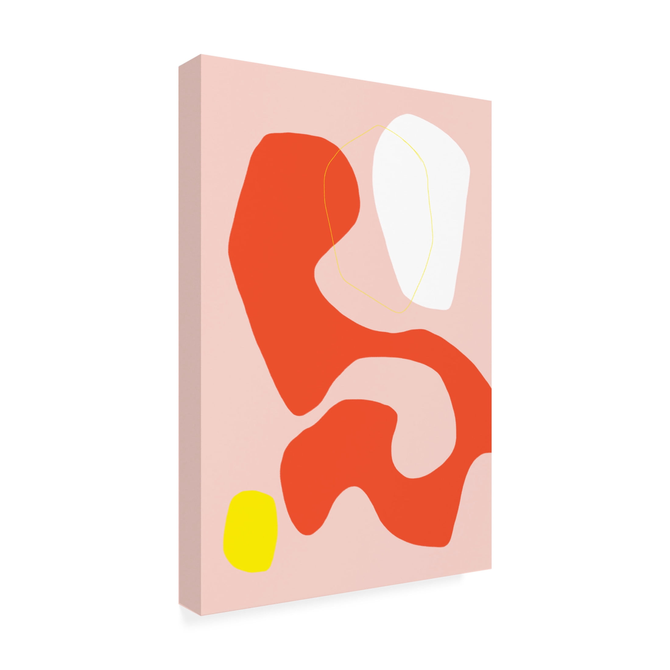 Trademark Fine Art uplusmestudio Coral Dancer Canvas Wall Art