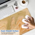 thumbnail image 4 of Orange Line&nbsp;mouse Padswaterproofnon Slip&nbsp;Line Series for Office Home Work GamingmousepadRubber Base Mousepad with Stitched Edges 31.5x11.8inches, 4 of 7