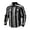 Tops-482Black, variant on LEKWK Western Shirt for Men Vertical Striped Long Sleeve Button Down Top Cowboy Rodeo Ranch Style Slim Fit Distressed Look